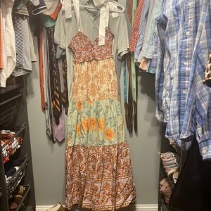 Floral Maxi Dress FREE PEOPLE NWT size small